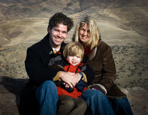 Damien, Paige, and Aidan Riehl - November 2008